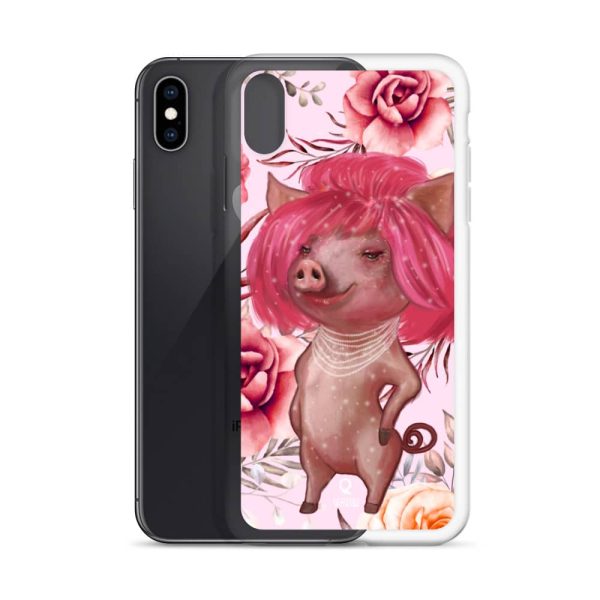 HC iPhone Case The Pig With Pink Hair - Image 38