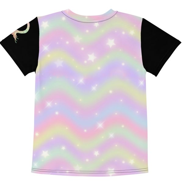 HC Little girls crew neck t-shirt unicorn - Image 2