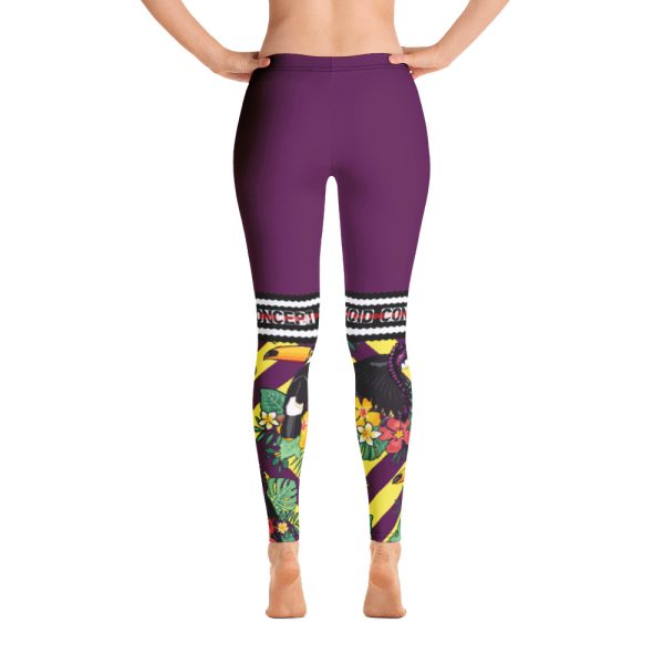 HC Leggings tucan summertime tyrian purple - Image 2