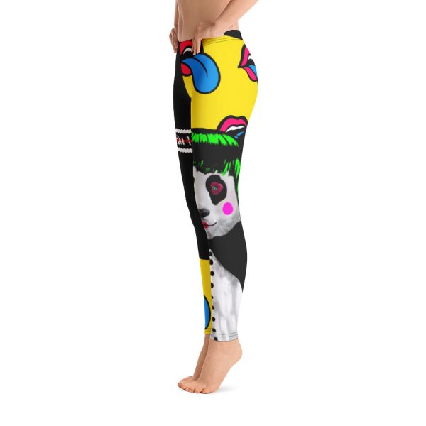 HC Leggings panda with blue tongues - Image 3