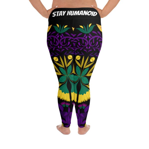 HC Plus size leggings Mexican ornaments - Image 2