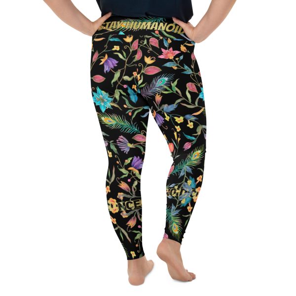 HC Plus size leggings fairy garden - Image 2