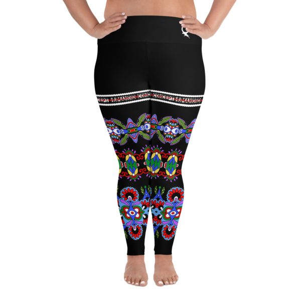 HC Plus size leggings pop empire lines