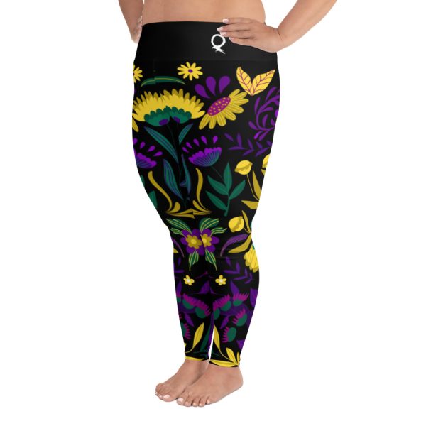 HC Plus size leggings Mexican ornaments - Image 4