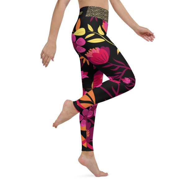 HC Yoga leggings Mexican flowers - Image 4