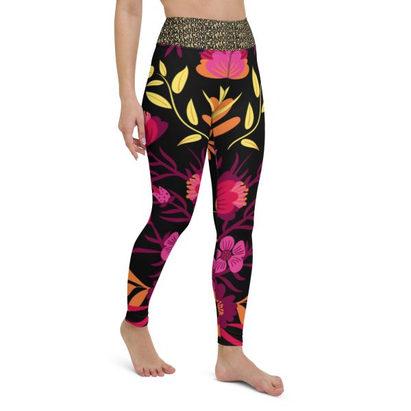 HC Yoga leggings Mexican flowers - Image 5