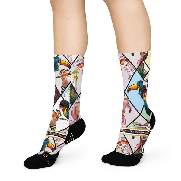 HC Basketball socks parrots triangles - Image 2