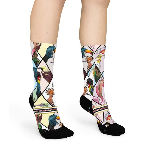 HC Basketball socks parrots triangles - Image 3