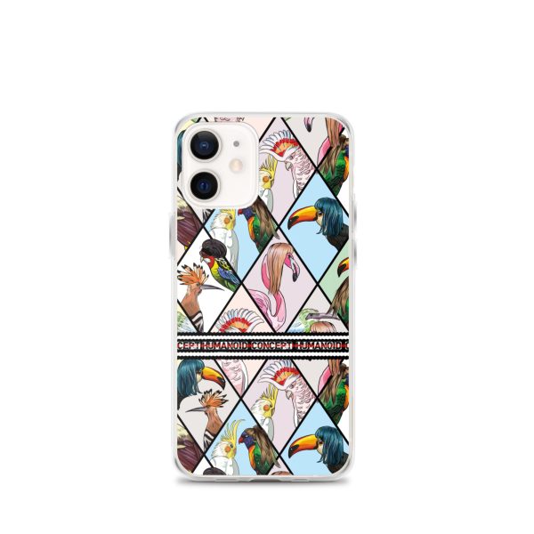 HC iPhone Case with parrots in triangles - Image 10