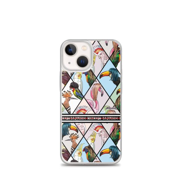 HC iPhone Case with parrots in triangles - Image 19