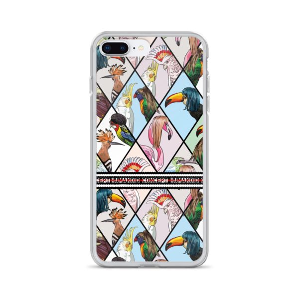 HC iPhone Case with parrots in triangles - Image 15