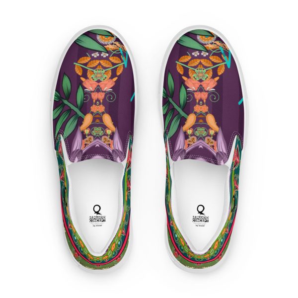 HC slip-on canvas shoes floral empire