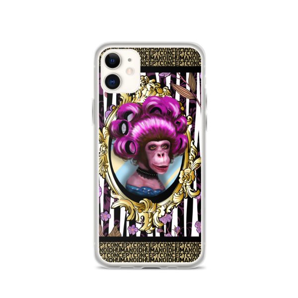 HC iPhone case monkey in rollers - Image 4