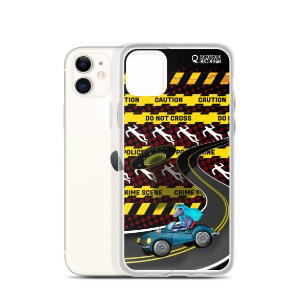 HC iPhone case horse driving in crime scene - Image 5