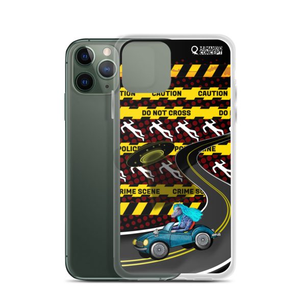 HC iPhone case horse driving in crime scene - Image 7