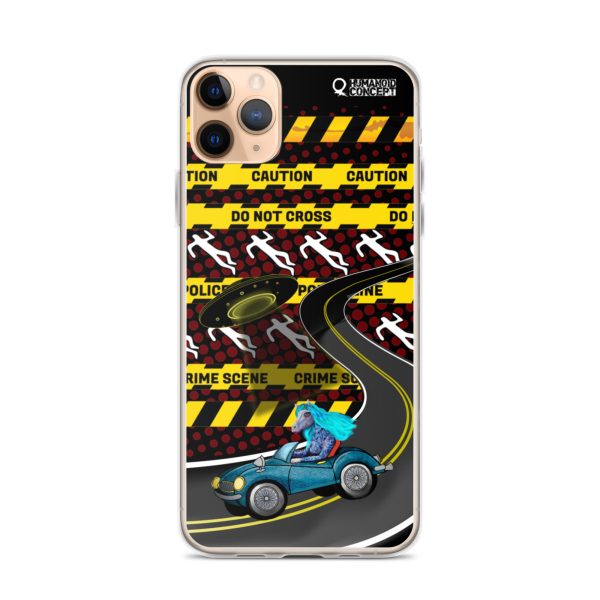 HC iPhone case horse driving in crime scene - Image 8