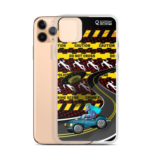 HC iPhone case horse driving in crime scene - Image 9