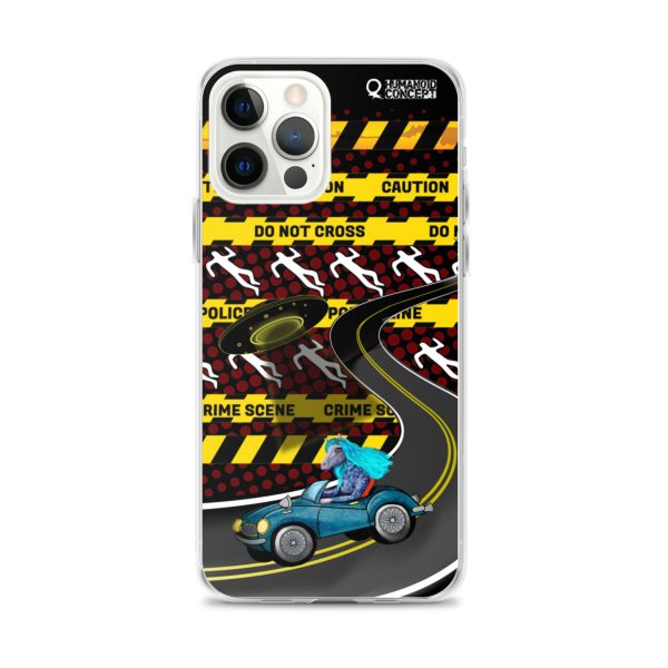 HC iPhone case horse driving in crime scene - Image 16