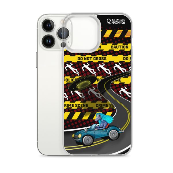 HC iPhone case horse driving in crime scene - Image 30