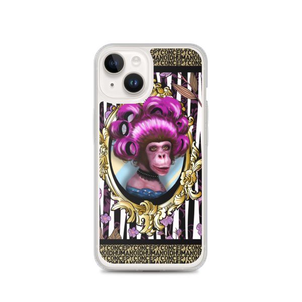 HC iPhone case monkey in rollers - Image 2