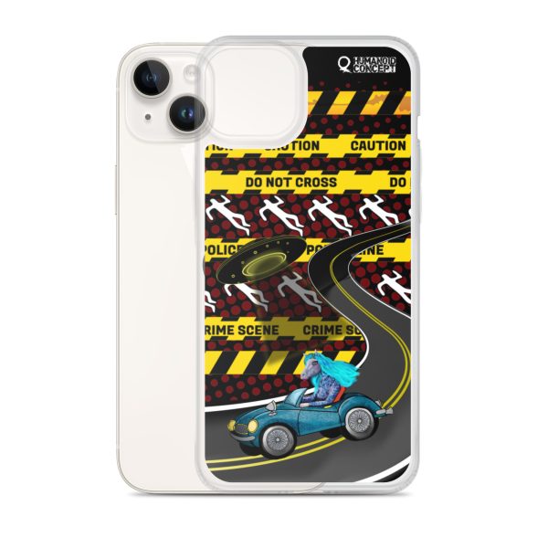 HC iPhone case horse driving in crime scene - Image 19