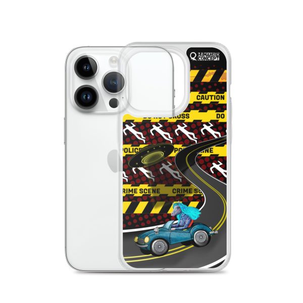 HC iPhone case horse driving in crime scene - Image 21