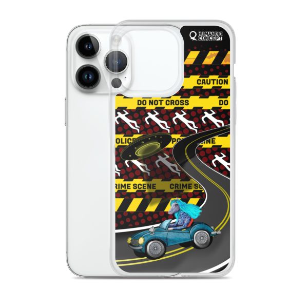 HC iPhone case horse driving in crime scene - Image 22