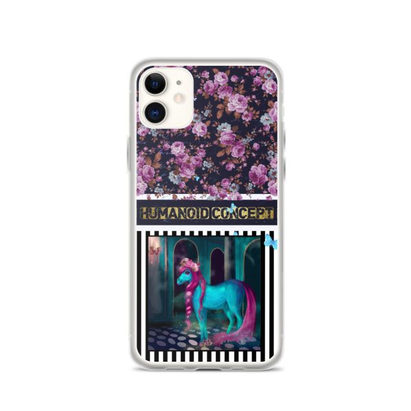 HC iPhone Case the horse with the long pink braid - Image 4