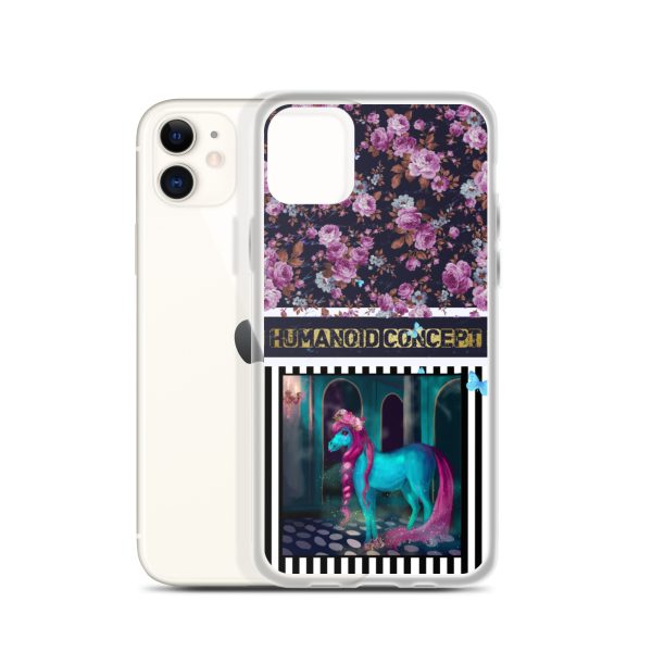 HC iPhone Case the horse with the long pink braid - Image 5