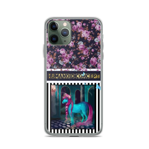 HC iPhone Case the horse with the long pink braid - Image 6