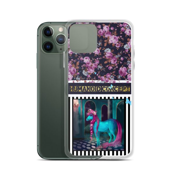 HC iPhone Case the horse with the long pink braid - Image 7