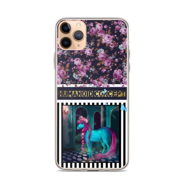 HC iPhone Case the horse with the long pink braid - Image 8