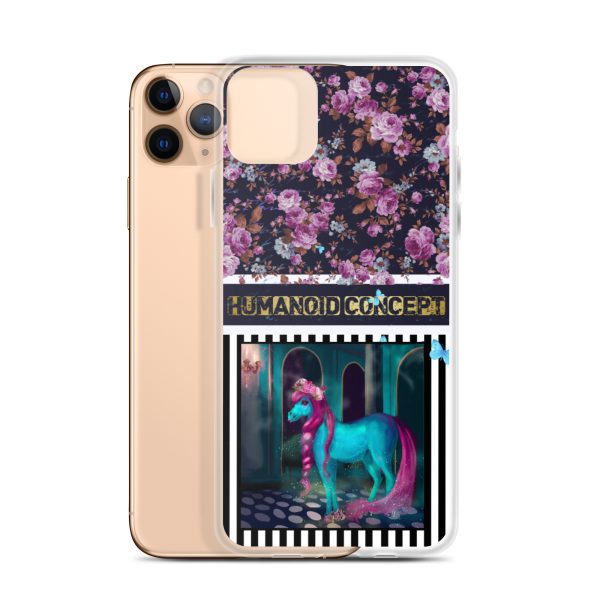 HC iPhone Case the horse with the long pink braid - Image 9