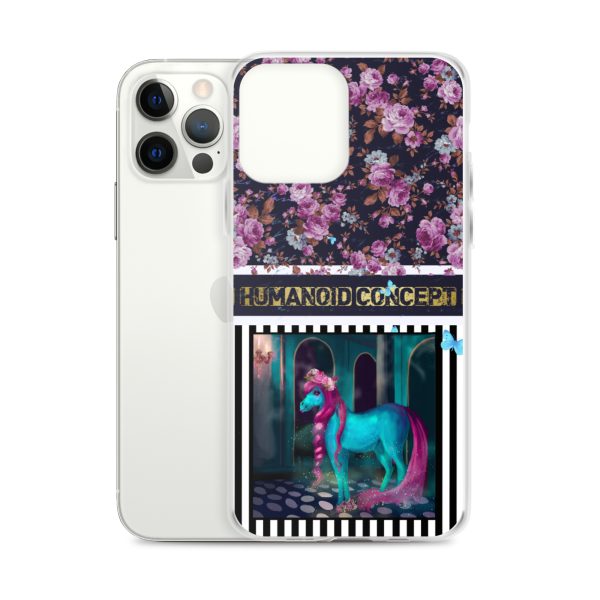 HC iPhone Case the horse with the long pink braid - Image 17