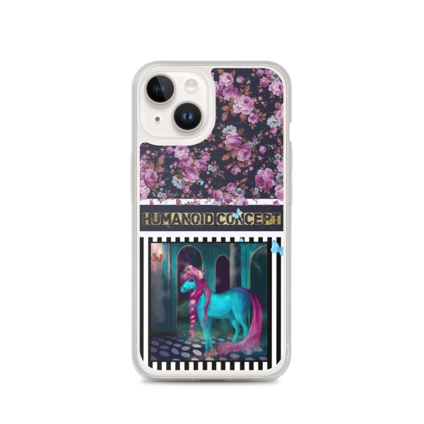 HC iPhone Case the horse with the long pink braid - Image 2