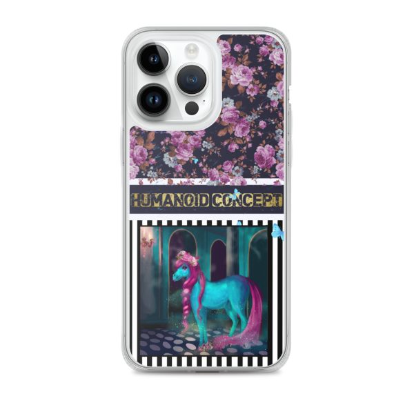 HC iPhone Case the horse with the long pink braid