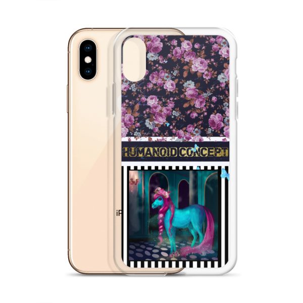 HC iPhone Case the horse with the long pink braid - Image 40