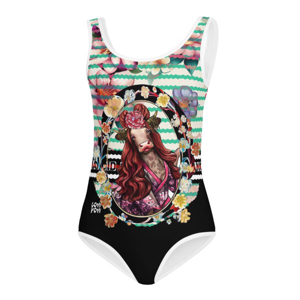 Sakura’s Portrait Swimsuit for Little Girls