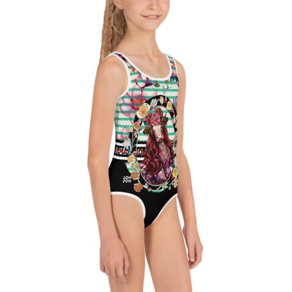 Sakura’s Portrait Swimsuit for Little Girls - Image 10