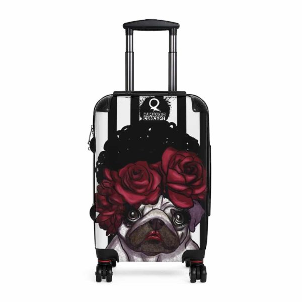 HC Suitcase Bouquet Pug