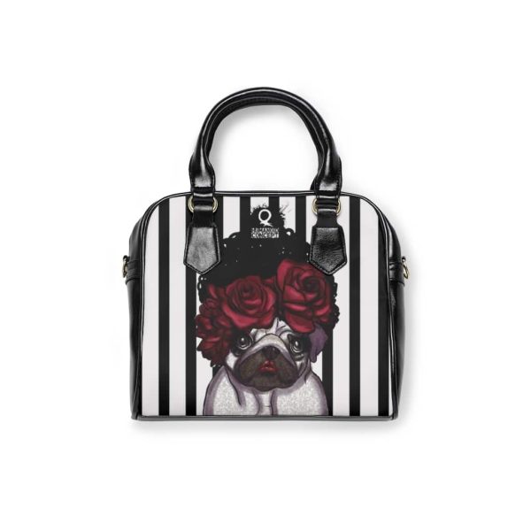 HC Shoulder Handbag Bouquet Pug