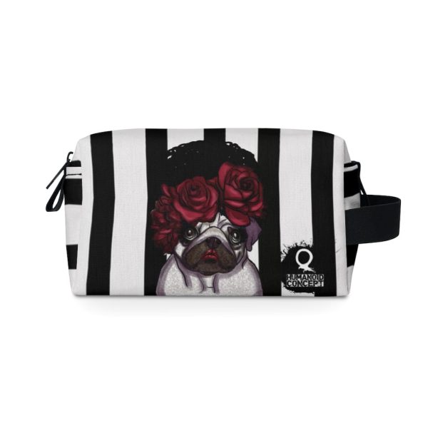 HC Toiletry Bag Bouquet Pug