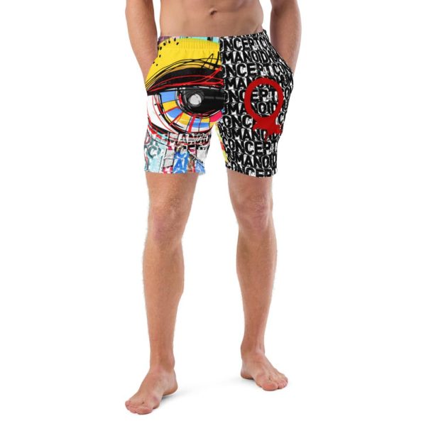 HC Men's Swim Trunks Graffiti Eye