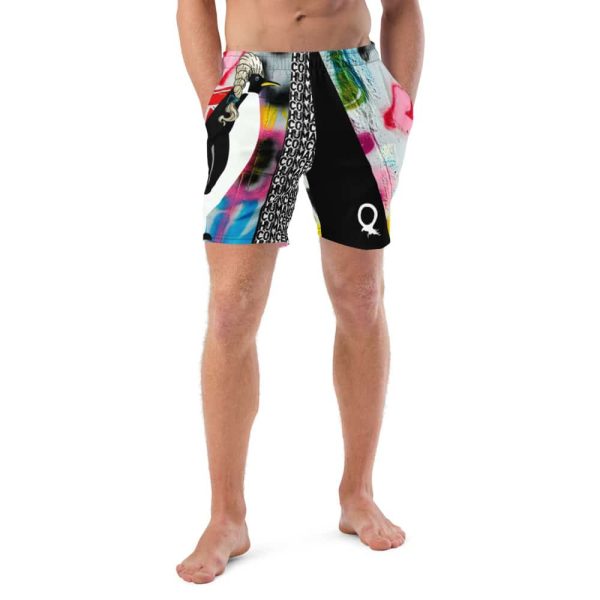 HC Men's Swim Trunks Penguin Judges Color