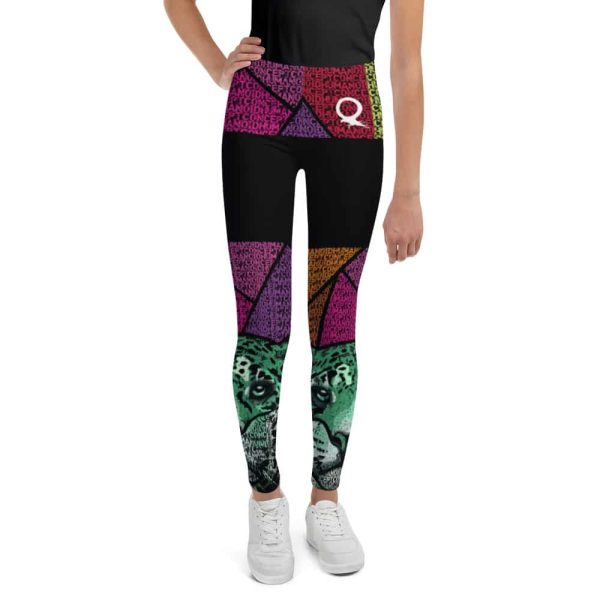 HC Youth Graffiti Tiger Leggings