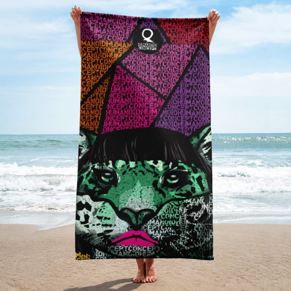 HC Grafiiti Tiger Towel