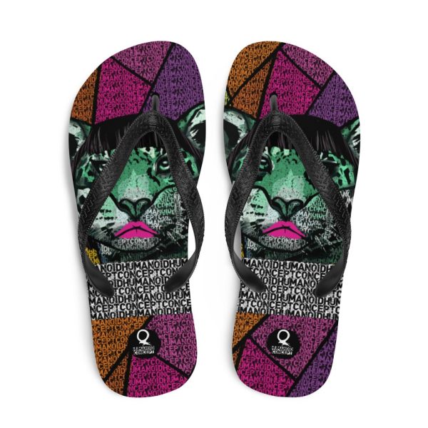 HC Flip-Flops Graffiti Tiger