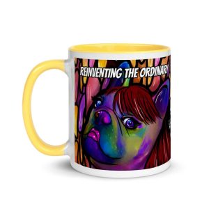 HC Colorful Bulldog Mug with Color Inside