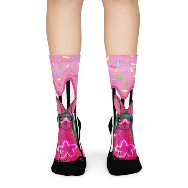 HC Basketball Socks Plastic Rabbit Sweet Topping