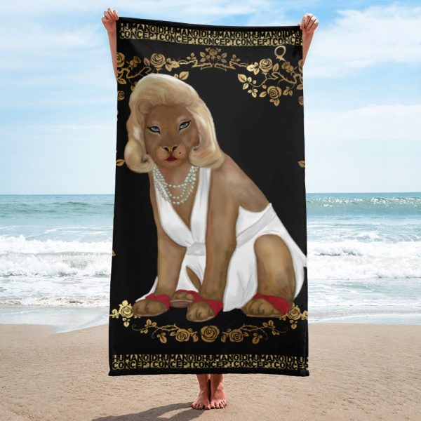 HC Towel Marilyn Gold